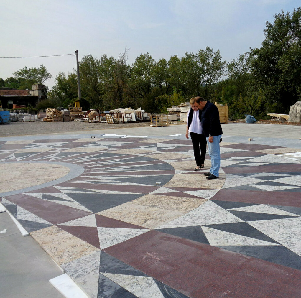TC Marmi SRLS - Stone Decor Europe S.L - Carrara Italy   - granite waterjet mosaic works