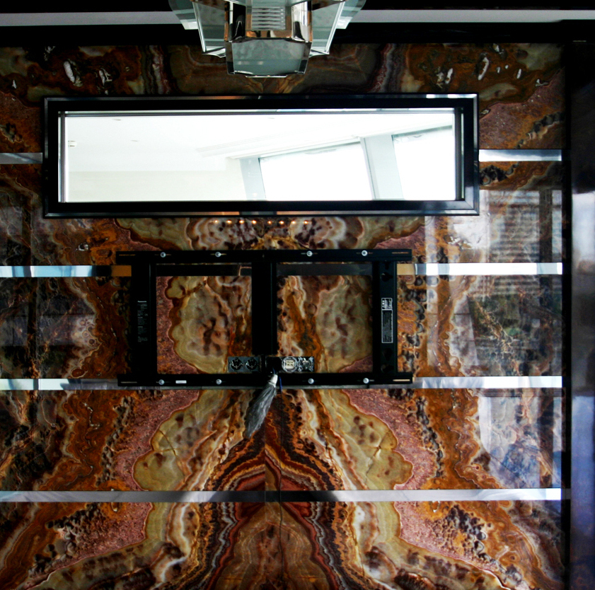 TC Marmi SRLS - Stone Decor Europe S.L - Carrara Italy   - onyx bookmatch project