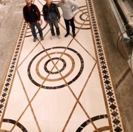 TC Marmi SRLS - Stone Decor Europe S.L - Carrara Italy   - Marble panel waterjet processing